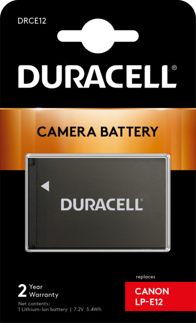 Camera-accu LP-E12 voor Canon - Origineel Duracell