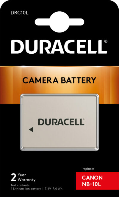 Camera-accu NB-10L voor Canon - Origineel Duracell