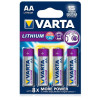 Varta AA Lithium batterijen - 4 stuks