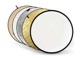 Godox reflectieschermen 5-in-1 Gold, Silver, Soft Gold, White, Translucent - 80cm
