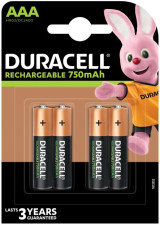 4 x AAA Duracell oplaadbare batterijen - Stays Charged