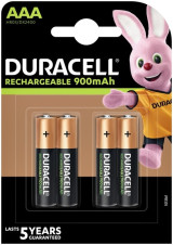 4 x AAA Duracell oplaadbaar - Ultra - Stays Charged - 900mAh