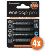 Voordeelpak 16 x AA Panasonic Eneloop Pro batterijen - 2500mAh