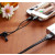 MicroUSB en Apple Lightning USB kabel - Rits design