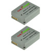 ChiliPower NB-10L accu voor Canon  - 1100mAh - 2-Pack