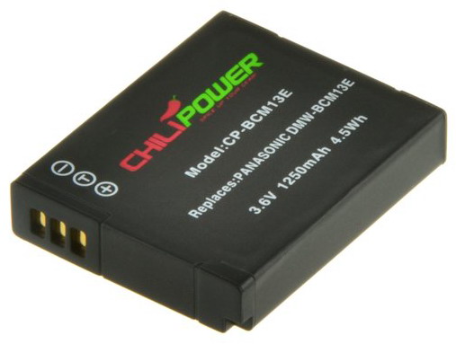ChiliPower DMW-BCM13E accu voor Panasonic - 1250mAh