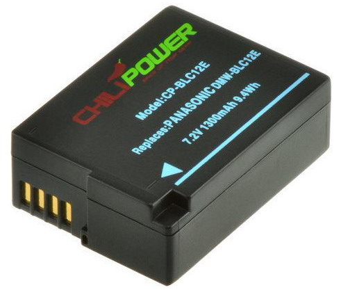 ChiliPower DMW-BLC12 accu voor Panasonic - 1300mAh