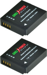 ChiliPower DMW-BLH7 accu voor Panasonic  - 700mAh - 2-Pack