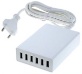 USB adapter - 6 poorts multi-adapter met Auto-ID - 10A