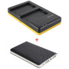 Powerpakket Deluxe: NP-FZ100 duo oplader + 8000mAh Powerbank voor 2 Sony accu's NP-FZ100