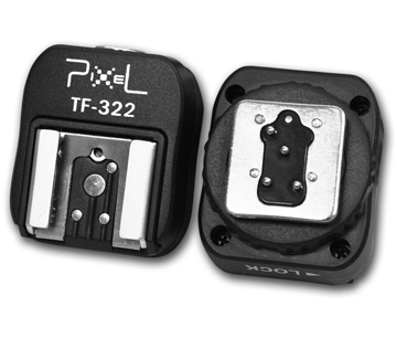 Pixel I-TTL Hotshoe Adapter TF-322 voor Nikon