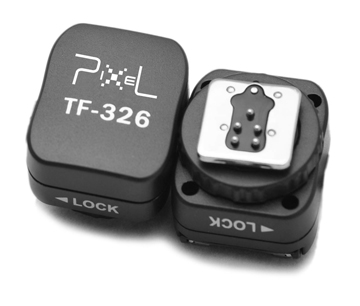 Pixel Hotshoe Adapter met X-Contact TF-326 voor Canon