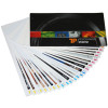 Tecco Inkjet Swatchbook Waaier 11,5 x 21 cm