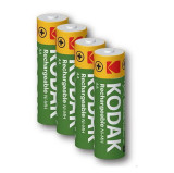 4 x AA oplaadbare krachtige Kodak batterijen - 2600mAh