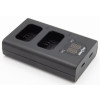 ChiliPower Sony NP-FW50 dubbellader voor 2 camera accu's (tegelijk)