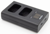 ChiliPower Sony NP-FW50 dubbellader voor 2 camera accu's (tegelijk)