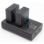 ChiliPower Panasonic DMW-BLC12 dubbellader voor 2 camera accu's (tegelijk)