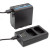 ChiliPower Sony NP-F970 / NP-F980U accu - Extra Power - 10.050mAh - met USB-in én USB-out - 2-Pack