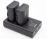 ChiliPower LP-E6 Canon USB Duo Kit - Camera accu set