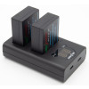 ChiliPower DMW-BLC12 Panasonic USB Duo Kit - Camera accu set