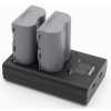ChiliPower EN-EL3e Nikon USB Duo Kit - Camera accu set