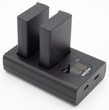 ChiliPower EN-EL9 Nikon USB Duo Kit - Camera accu set