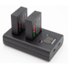 ChiliPower LP-E12 Canon USB Duo Kit - Camera accu set