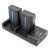 ChiliPower NP-FM50 Sony USB Duo Kit - Camera accu set