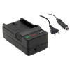 ChiliPower Sony NP-FT1 oplader - stopcontact en autolader