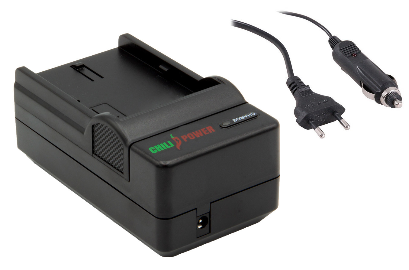 ChiliPower Panasonic DMW-BLD10 oplader - stopcontact en autolader