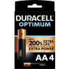 Duracell Optimum Alkaline AA batterijen - 4 stuks