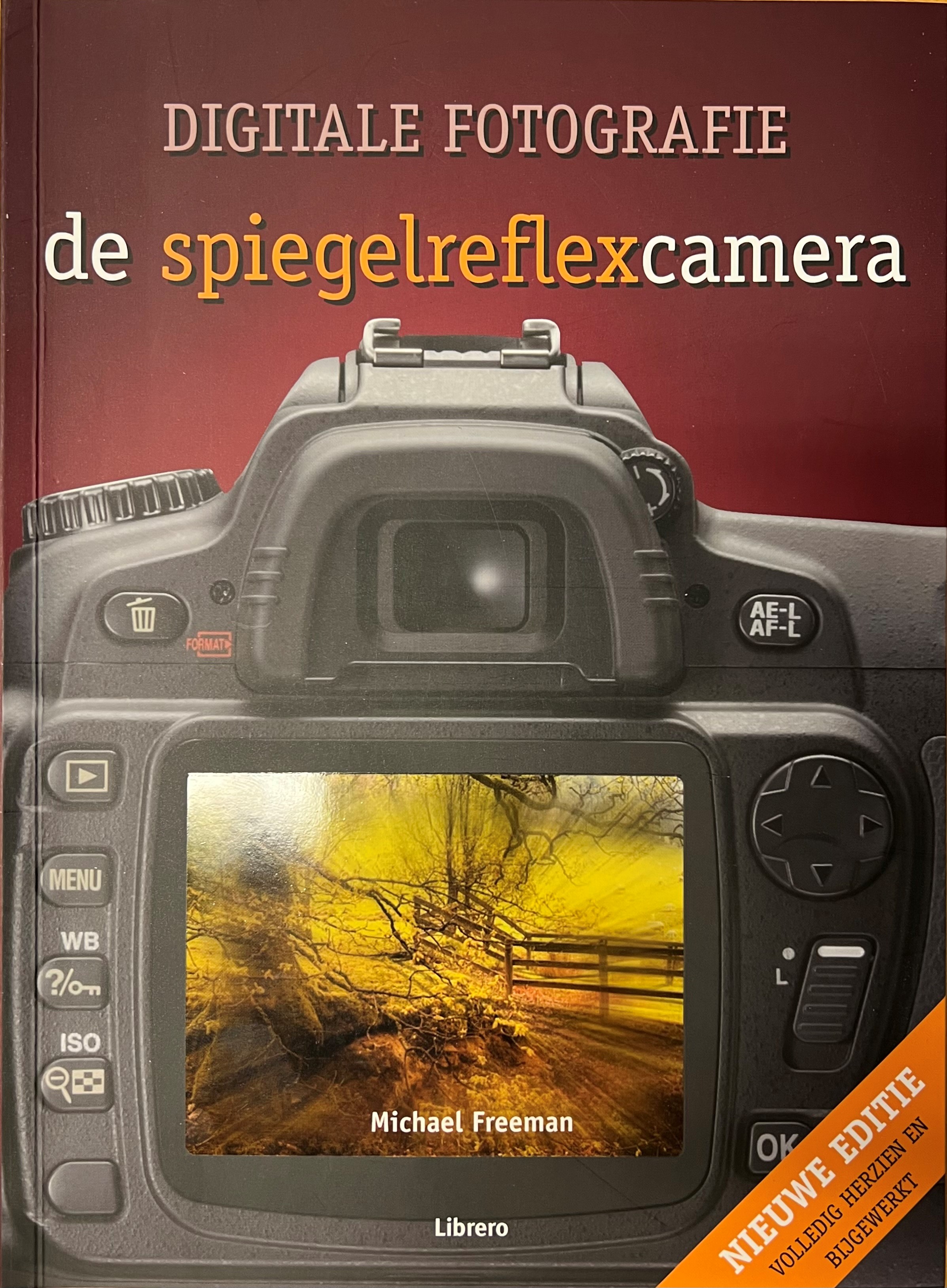 Boek Digitale Fotografie de Spiegelreflexcamera
