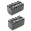 ChiliPower NP-F750 accu voor Sony - 4400mAh - 2-Pack