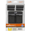 Jupio Kit: 2 x camera-accu EN-EL15C 2100mAh + USB Dual lader 