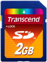 Transcend SD geheugenkaart - 2GB