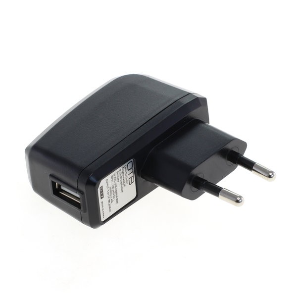 uitbreiden verschil Drastisch Compacte stopcontact USB adapter - 2A - zwart | Saake-shop.nl
