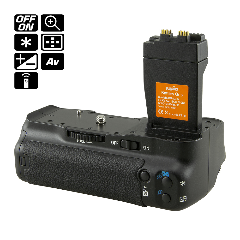 Batterygrip EOS 550D, 600D, 650D en | Saake-shop.nl